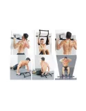 Aparat fitness multifunctional pentru tractiuni, abdomene