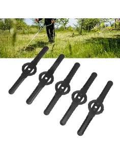 Set 5 x lame pentru motocoasa din plastic