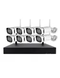 KIT 8 CAMERE SUPRAVEGHERE, Wifi, 3MP, 1080P, ANDOWL S888PRO
