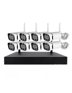 KIT 8 CAMERE SUPRAVEGHERE, Wifi, 3MP, 1080P, ANDOWL S888PRO