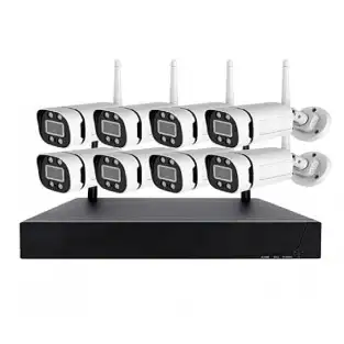 KIT 8 CAMERE SUPRAVEGHERE, Wifi, 3MP, 1080P, ANDOWL S888PRO