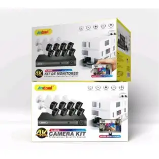 KIT 8 CAMERE SUPRAVEGHERE, Wifi, 3MP, 1080P, ANDOWL S888PRO 2