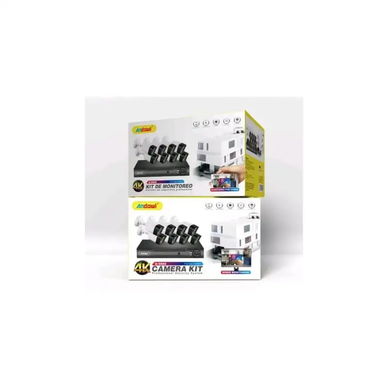 KIT 8 CAMERE SUPRAVEGHERE, Wifi, 3MP, 1080P, ANDOWL S888PRO