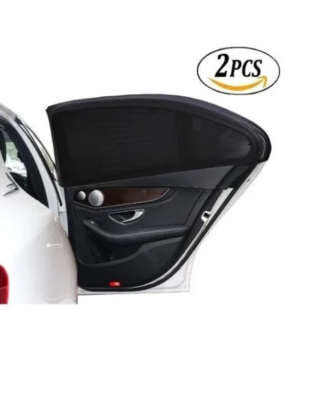 Set 2 x Parasolar negru pentru geamurile auto laterale