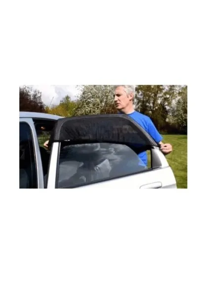 Set 2 x Parasolar negru pentru geamurile auto laterale
