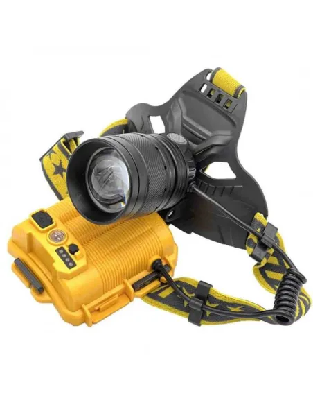 Lanterna frontala LED P50, 20W, 3x18650, 3000 mAh