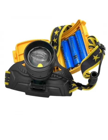 Lanterna frontala LED P50, 20W, 3x18650, 3000 mAh