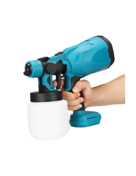 Pistol de vopsit 24V cu 2 acumulatori,rezervor 800 ML, putere 650 ML/ min