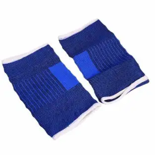 Set 2 cotiere elastice culoare albastru