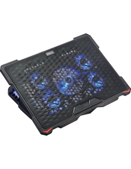 Suport Cooler pentru laptop Serioux NCP035, 10-17.3", 5 ventilatoare, USB, negru