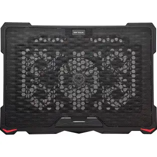 Suport Cooler pentru laptop Serioux NCP035, 10-17.3", 5 ventilatoare, USB, negru 2