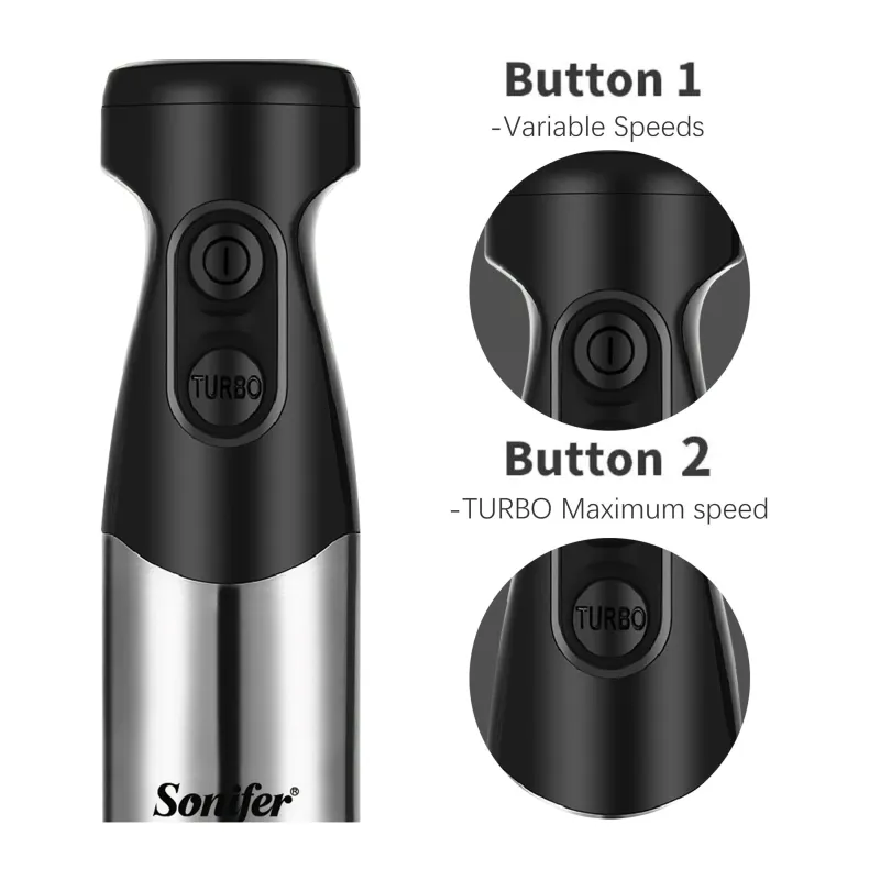 Blender electric de mână cu două viteze 500W SF-8002