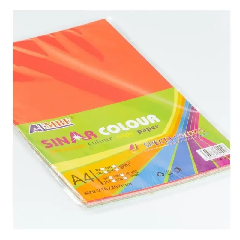 Hartie colorata A4 80 gr 100 coli / top