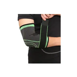 Cotiera elastica universala negru-verde