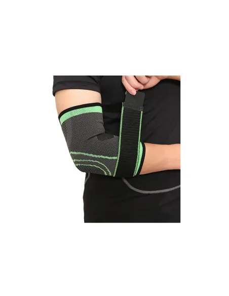 Cotiera elastica universala negru-verde