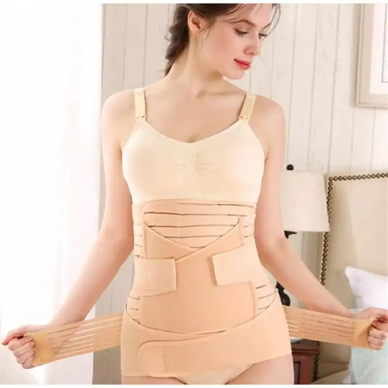 Corset postnatal pentru sustinerea zonei abdomenului inferior si pelvisului