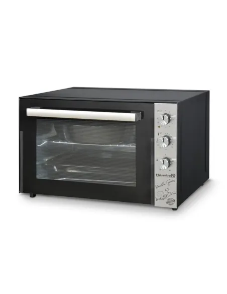 Cuptor electric 70l, ventilator,lampa, Negru, Hausberg
