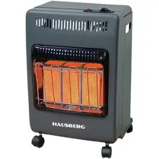 Mini Soba gaz, 4,2kW, 3 trepte caldura, negru,Hausberg, HB-1023NG