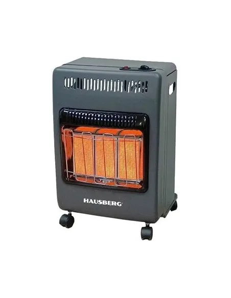 Mini Soba gaz, 4,2kW, 3 trepte caldura, negru,Hausberg, HB-1023NG