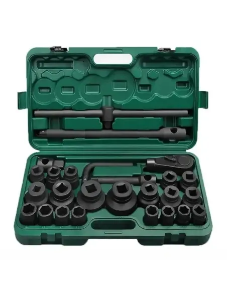 Trusa 26 Tubulare Hexagonale Mari 3/4 " Camion 21 - 65 mm in 6 laturi