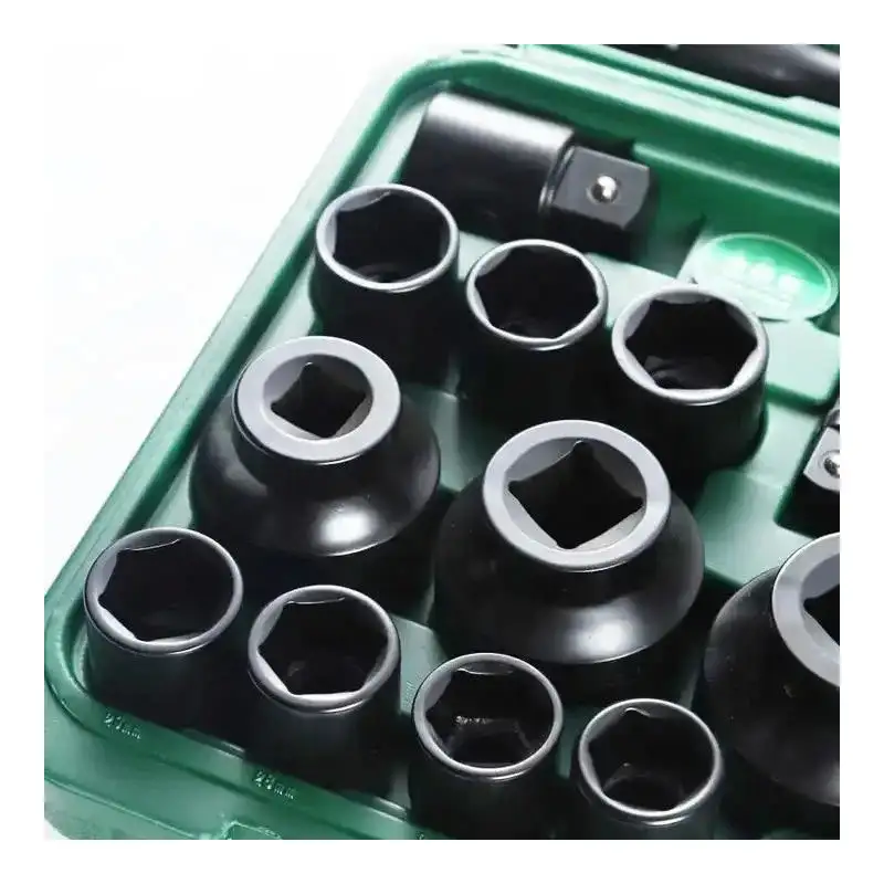 Trusa 26 Tubulare Hexagonale Mari 3/4 " Camion 21 - 65 mm in 6 laturi