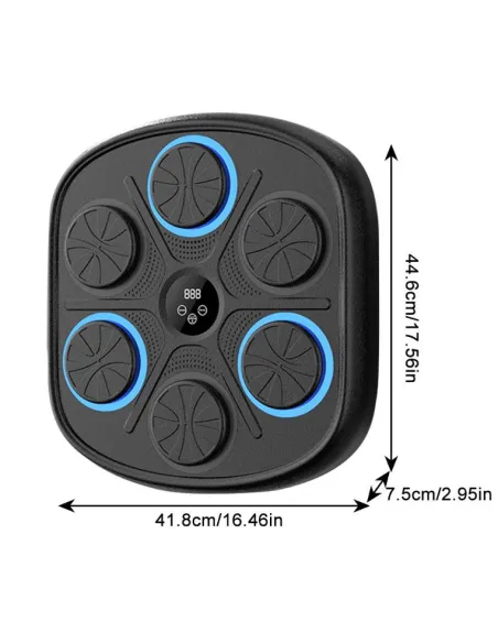 Aparat de box muzical inteligent,conexiune Bluetooth, difuzor,manusi incluse,