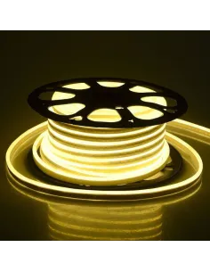 LED Neon Flex Furtun Luminos Flexibil 100m – Alb Rece / Alb Cald / Verde – Tub Luminos Slim 1.5x0.8cm, IP65, Interior & Exterior
