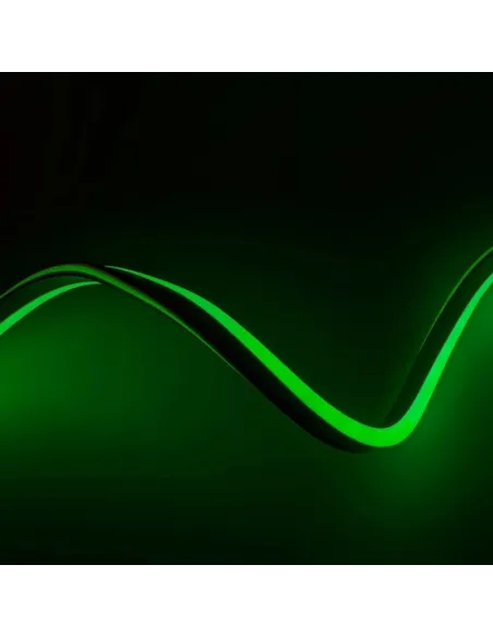 LED Neon Flex Furtun Luminos Flexibil 100m – Alb Rece / Alb Cald / Verde – Tub Luminos Slim 1.5x0.8cm, IP65, Interior & Exterior