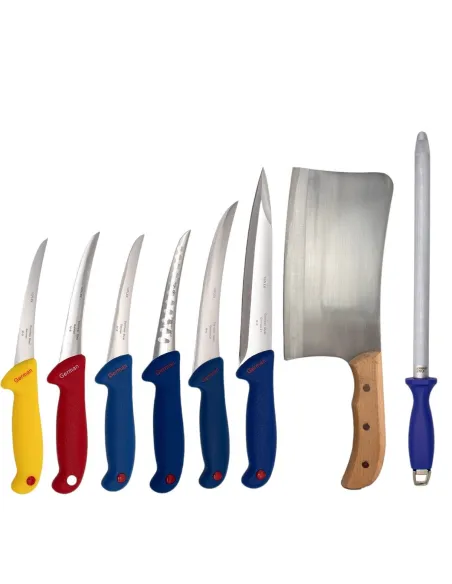 Set cutite macelarie de 8 piese, R2