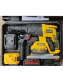 Rotopercutor KraftRoyal 36V, 8Ah, cu 2 Acumulatori cu Li-ion, Brushless