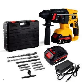 Rotopercutor KraftRoyal 36V, 8Ah, cu 2 Acumulatori cu Li-ion, Brushless