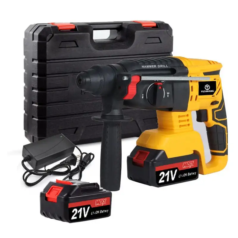 Rotopercutor KraftRoyal 36V, 8Ah, cu 2 Acumulatori cu Li-ion, Brushless