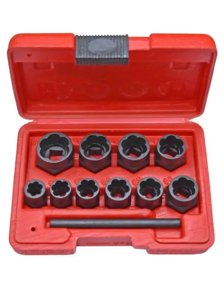 Trusa tubulare pentru desfacut suruburi prezoane uzate de 3/8inch 11Piese