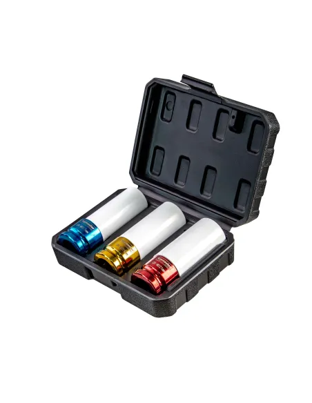 3 Tubulare de impact cu protectie set 17, 19, 21mm 1/2" TMP