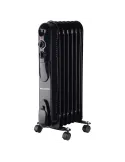 Calorifer electric ulei, 7 elementi ,3 trepte, HAUSBERG HB-8905, 1500 W