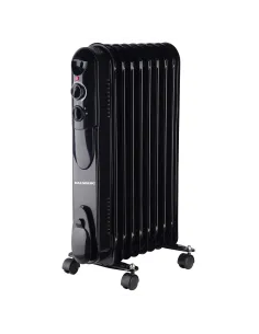 Calorifer electric ulei, 9 elementi ,3 trepte, HAUSBERG HB-8915, 2000 W