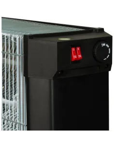 Radiator 1600 W, 4 tuburi quartz, 2 trepte, Hausberg HB-8800NG 2