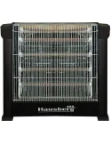Radiator 1600 W, 4 tuburi quartz, 2 trepte, Hausberg HB-8800NG