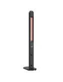 Radiator electric adaptabil,2000 W, IP24,Tub Carbon, Aluminiu, Hausberg HB-8575,