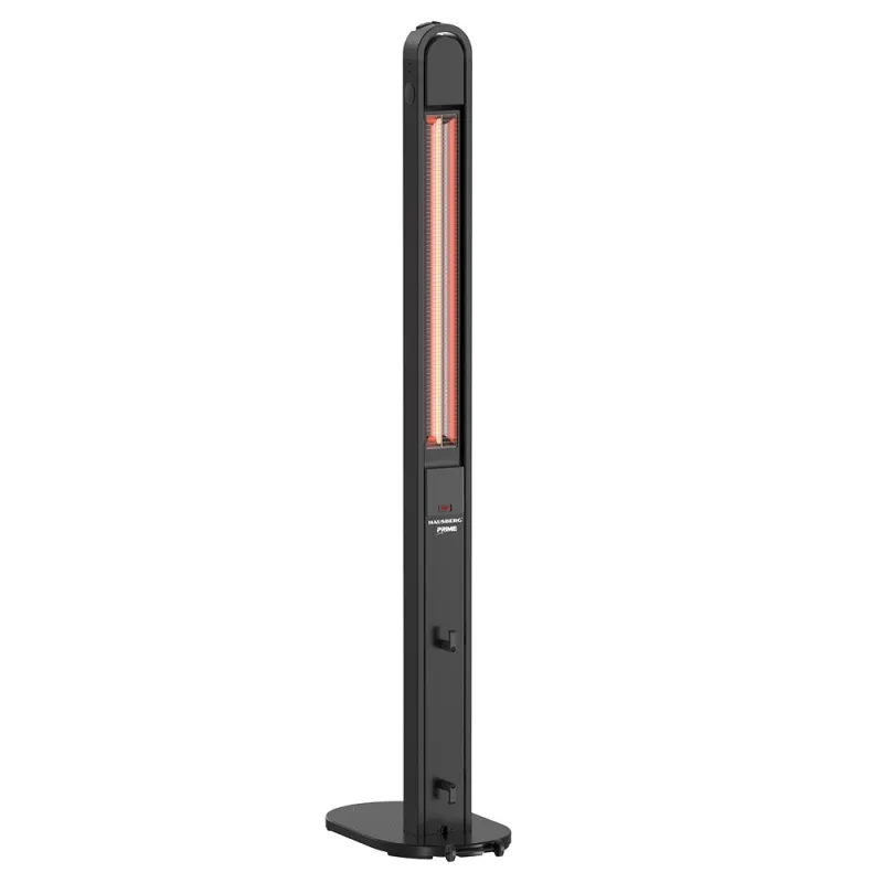 Radiator electric adaptabil,2000 W, IP24,Tub Carbon, Aluminiu, Hausberg HB-8575,