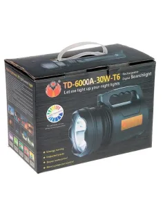 Lanterna de mana LED, 30W, TD-6000A-T6, Acumulator 2