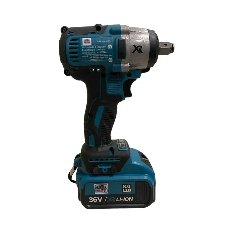 Set bormasina impact si infiletat 128V, 8ah, 2 acumulatori, 128V,German Meister