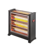Radiator 1600 W, 4 tuburi quartz, 2 trepte, Hausberg HB-8800NG