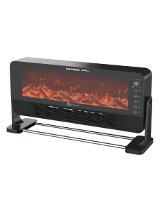 Semineu electric 2000W, efect flacara,Termostat, Hausberg HB-8216NG