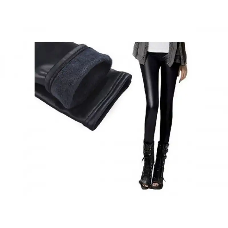 Colanti imitatie piele imblaniti