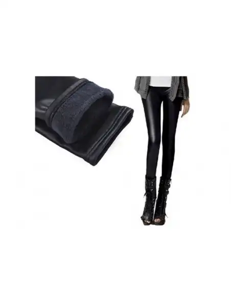 Colanti imitatie piele imblaniti