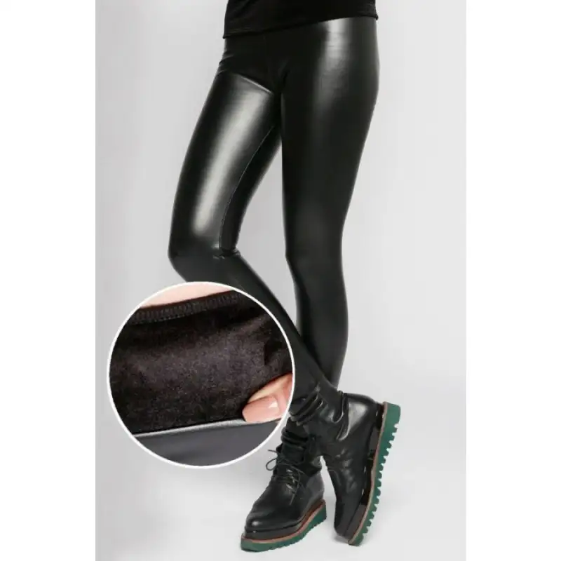 Colanti imitatie piele imblaniti