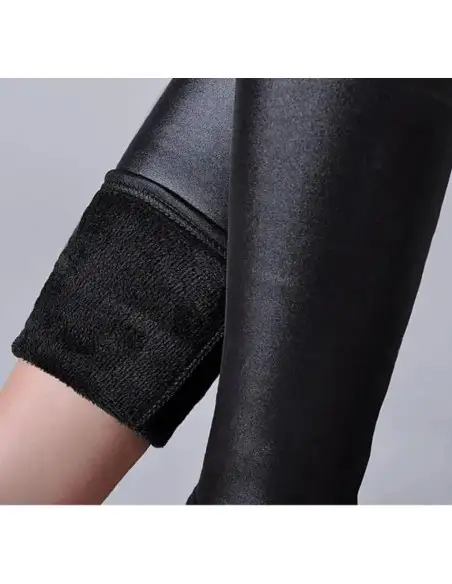 Colanti imitatie piele imblaniti