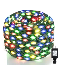 Instalatie sir 100m cu 800 led-uri, tip banda cu led turnat, interior/exterior, 8 jocuri de lumini, IP44, 2024