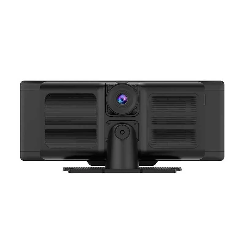 Navigatie auto cu ecran Touchscreen 4k, 10.5 inch, Camera duala DVR full HD inclusa, Camera mansalier, Wifi Android